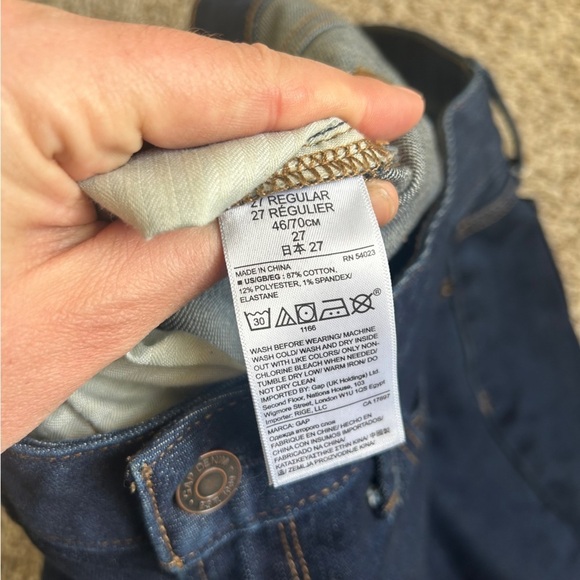 GAP Long and Lean Low Rise Bootcut Jeans Denim Casual 27 - Picture 4 of 8